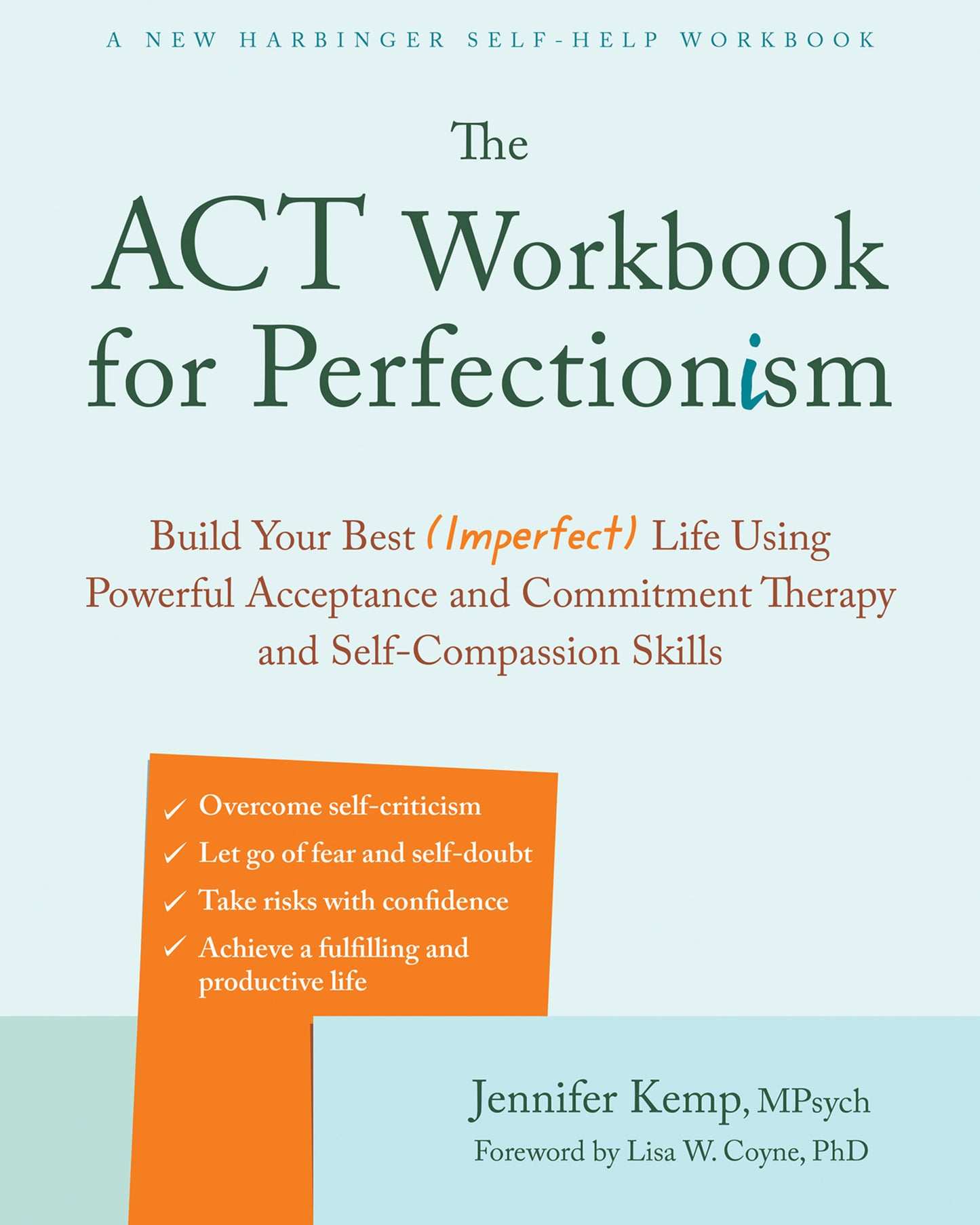 The ACT Workbook for Perfectionism - Agricola Street Books