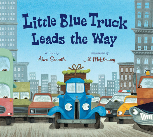 Little Blue Truck Leads the Way Padded Board Book - Agricola Street Books