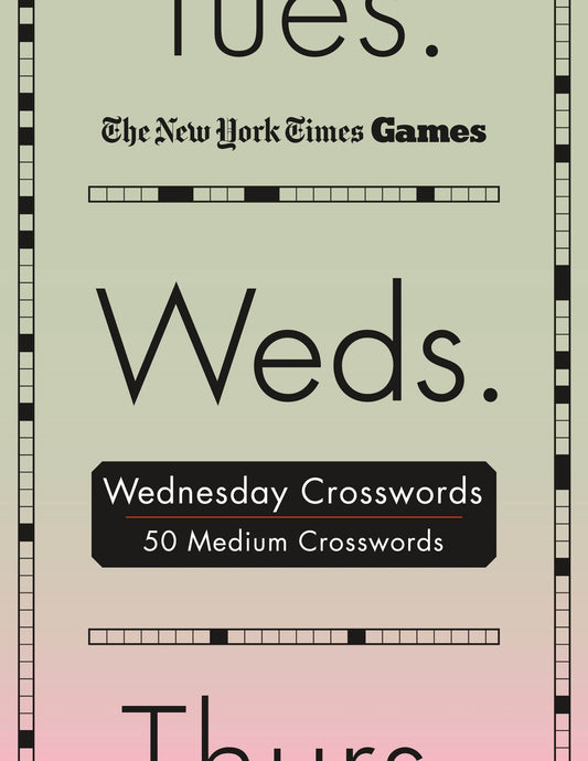 New York Times Games Wednesday Crosswords