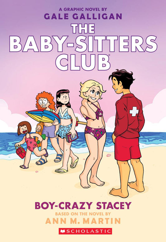 Boy-Crazy Stacey: A Graphic Novel (The Baby-Sitters Club #7) - Agricola Street Books