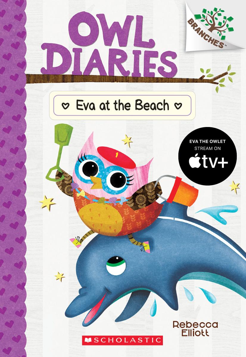 Eva at the Beach: A Branches Book (Owl Diaries #14) - Agricola Street Books