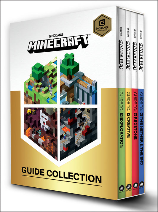 Minecraft: Guide Collection 4-Book Boxed Set (2018 Edition) - Agricola Street Books