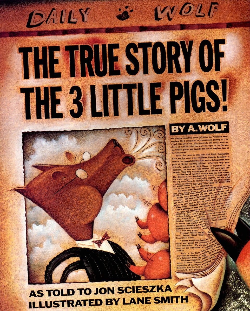 The True Story of the Three Little Pigs - Agricola Street Books