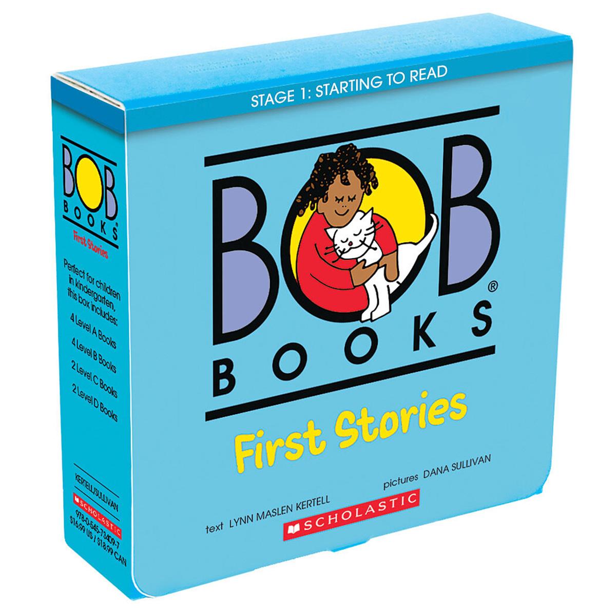 Bob Books - First Stories Box Set | Phonics, Ages 4 and up, Kindergarten (Stage 1: Starting to Read) - Agricola Street Books