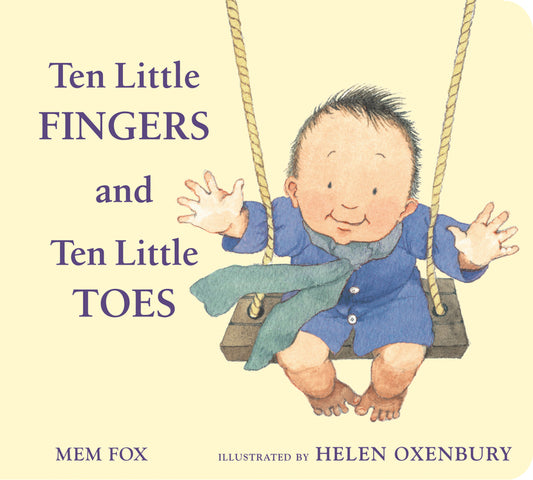 Ten Little Fingers and Ten Little Toes Padded Board Book - Agricola Street Books