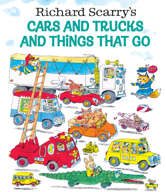 Richard Scarry's Cars and Trucks and Things That Go - Agricola Street Books