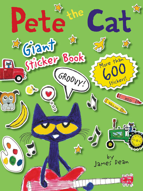 Pete the Cat Giant Sticker Book - Agricola Street Books