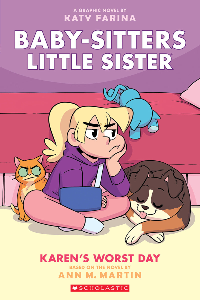 Karen's Worst Day (Baby-Sitters Little Sister Graphic Novels #3) - Agricola Street Books
