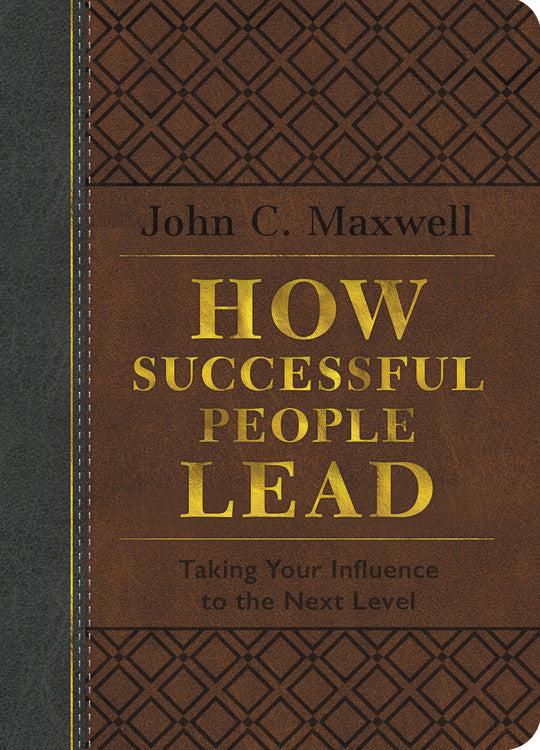 How Successful People Lead (Brown and Gray LeatherLuxe®) - Agricola Street Books
