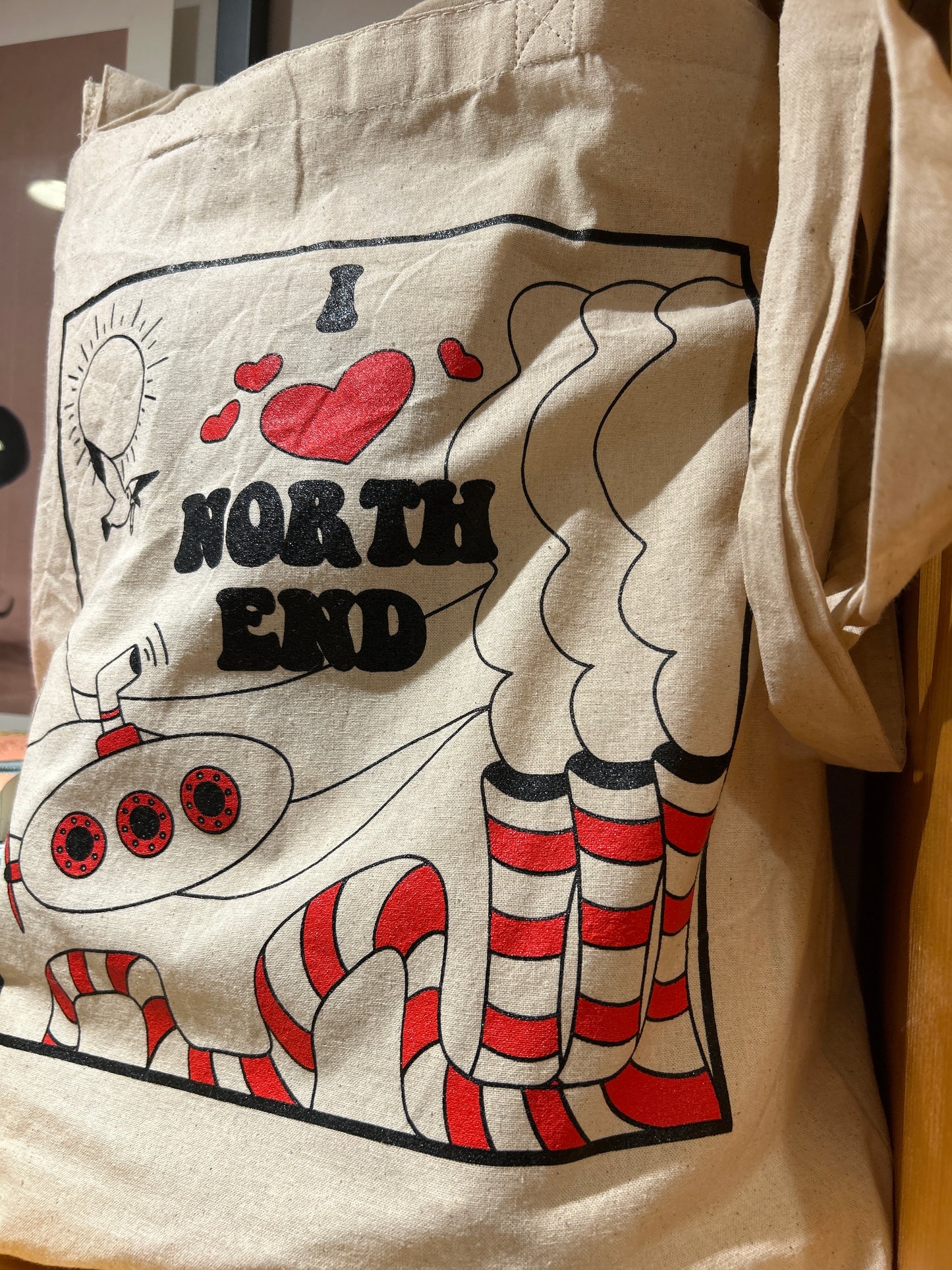 I Heart North End Tote