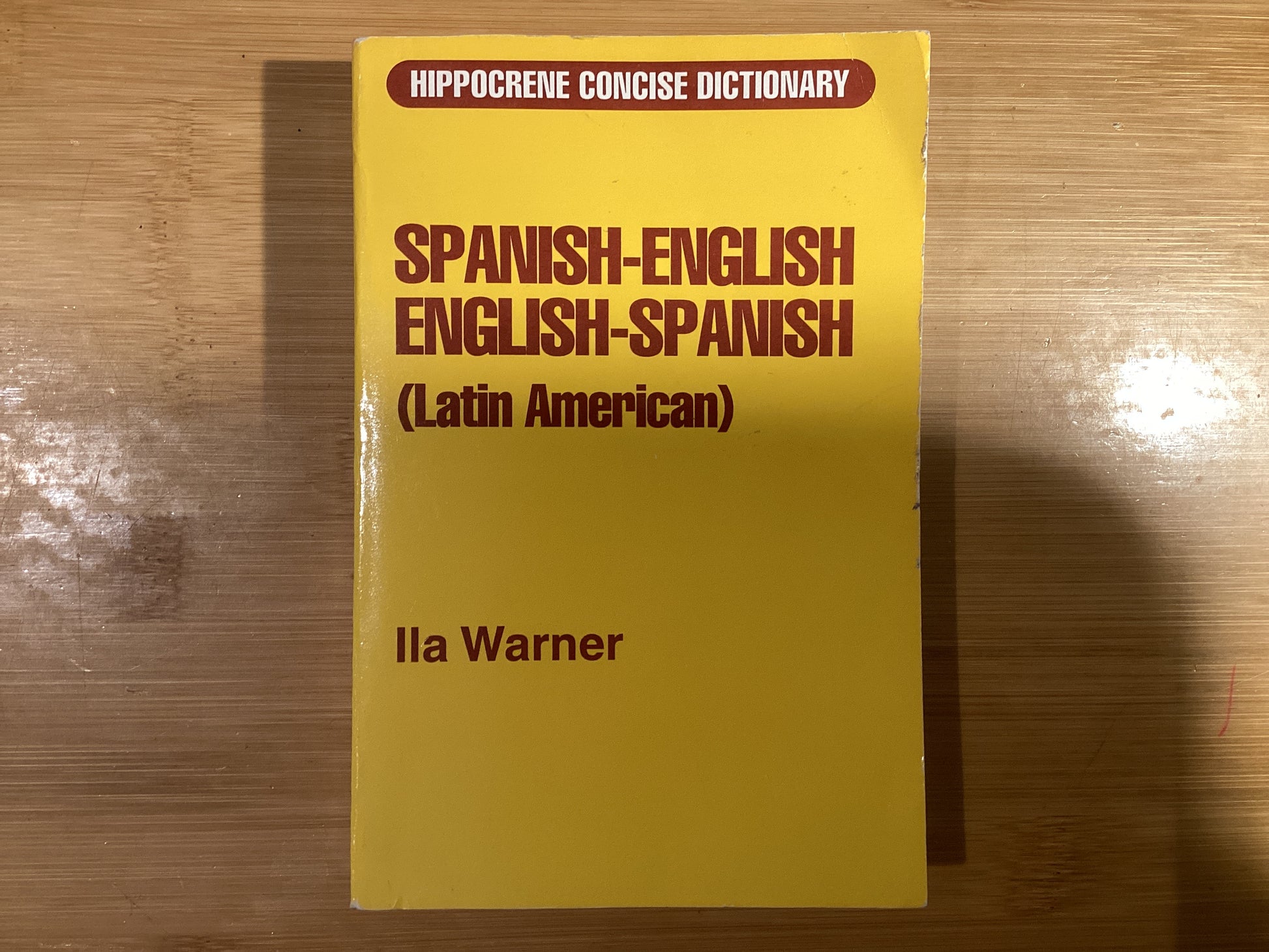 Spanish-English/English-Spanish (Latin American) Concise Dictionary - Agricola Street Books