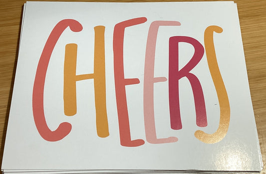 Cheers-Postcard