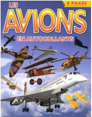 Les Avions en Autocollants