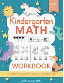 Kindergarten Math Workbook