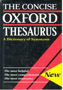 The Concise Oxford Thesaurus