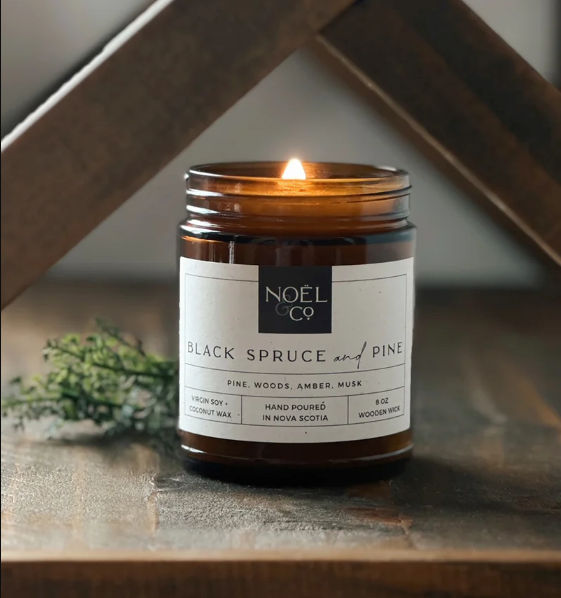 Noel & Co. Black Spruce & Pine Candle