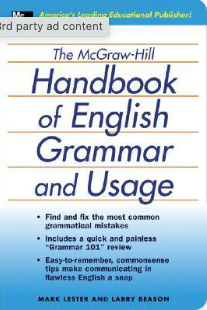 The McGraw-Hill Handbook of English Grammar and Usage - Agricola Street Books
