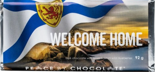 Peace By Chocolate Welcome Home Nova Scotia Bar - Agricola Street Books
