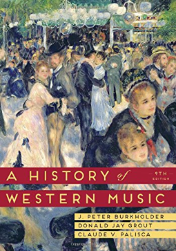 A History of Western Music - Agricola Street Books