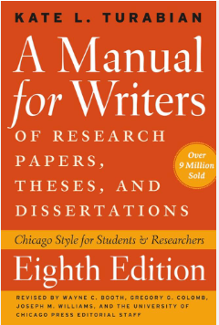 A Manual for Writers (Eighth Edition)