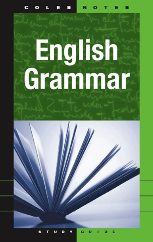 Coles Notes Study Guides English Grammar