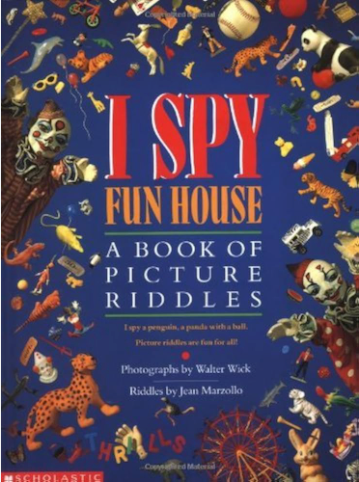 I Spy Fun House: A Book of Picture Riddles - Agricola Street Books