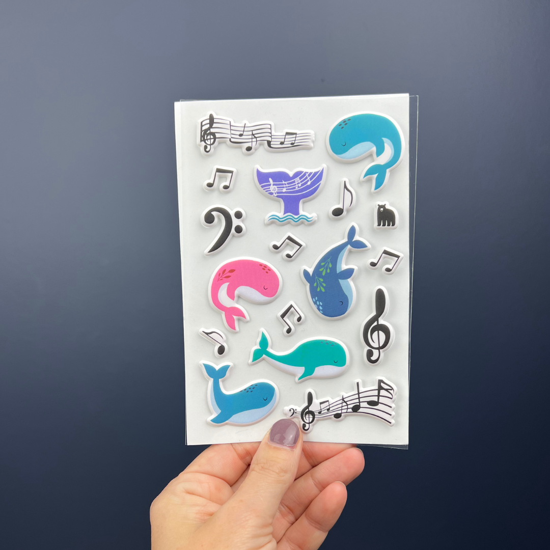 Four Bears Sticker Club - Music of the Sea