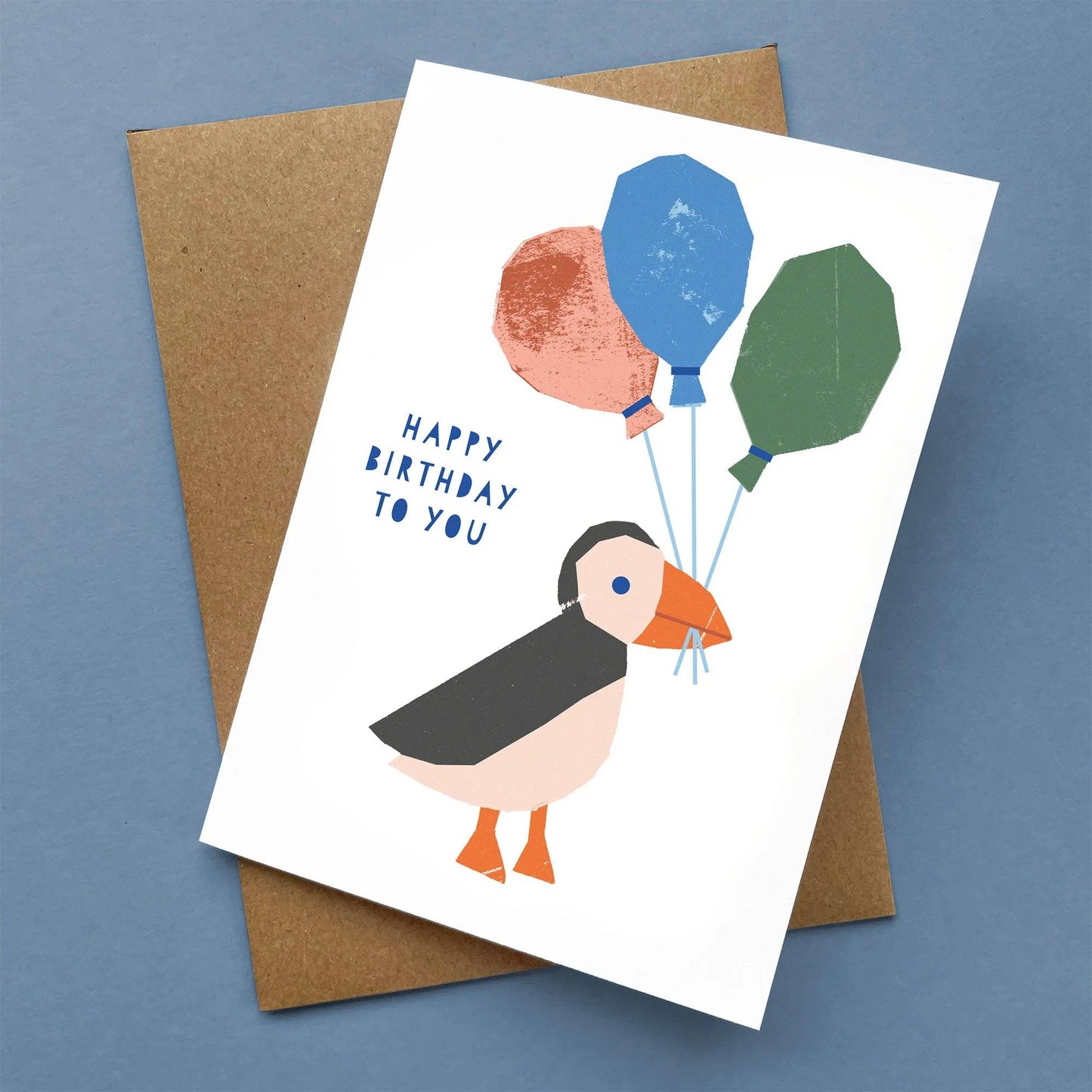 Kautzi Illustrations - Greeting Card Puffin – Wholesale