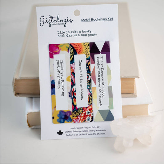 Giftologie - Kaftan Bookmarks Teacher Gift Inspirational Encouragement