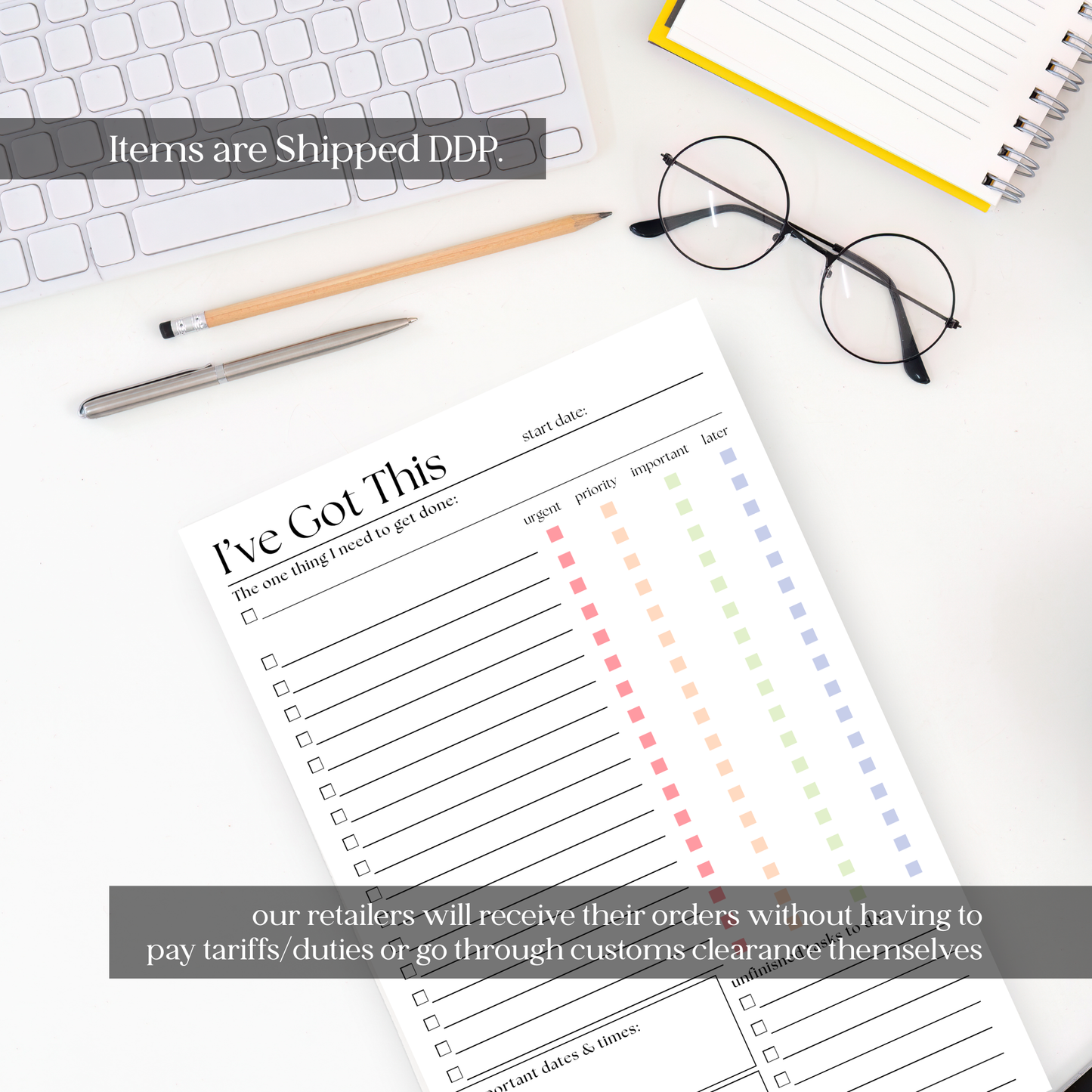 Eleventh and Taylor - I've Got This! Daily/Weekly To-Do List