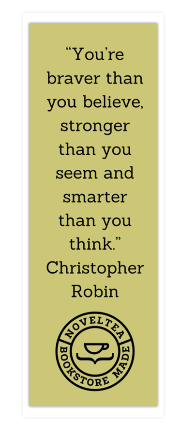 NovelTea Bookstore & Gifts - Christopher and Winnie Bookmark - Agricola Street Books