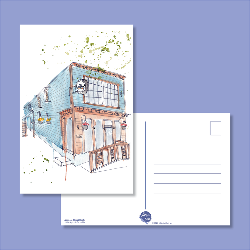 Just a Lil Lost - Postcard | Halifax - Agricola Street Books