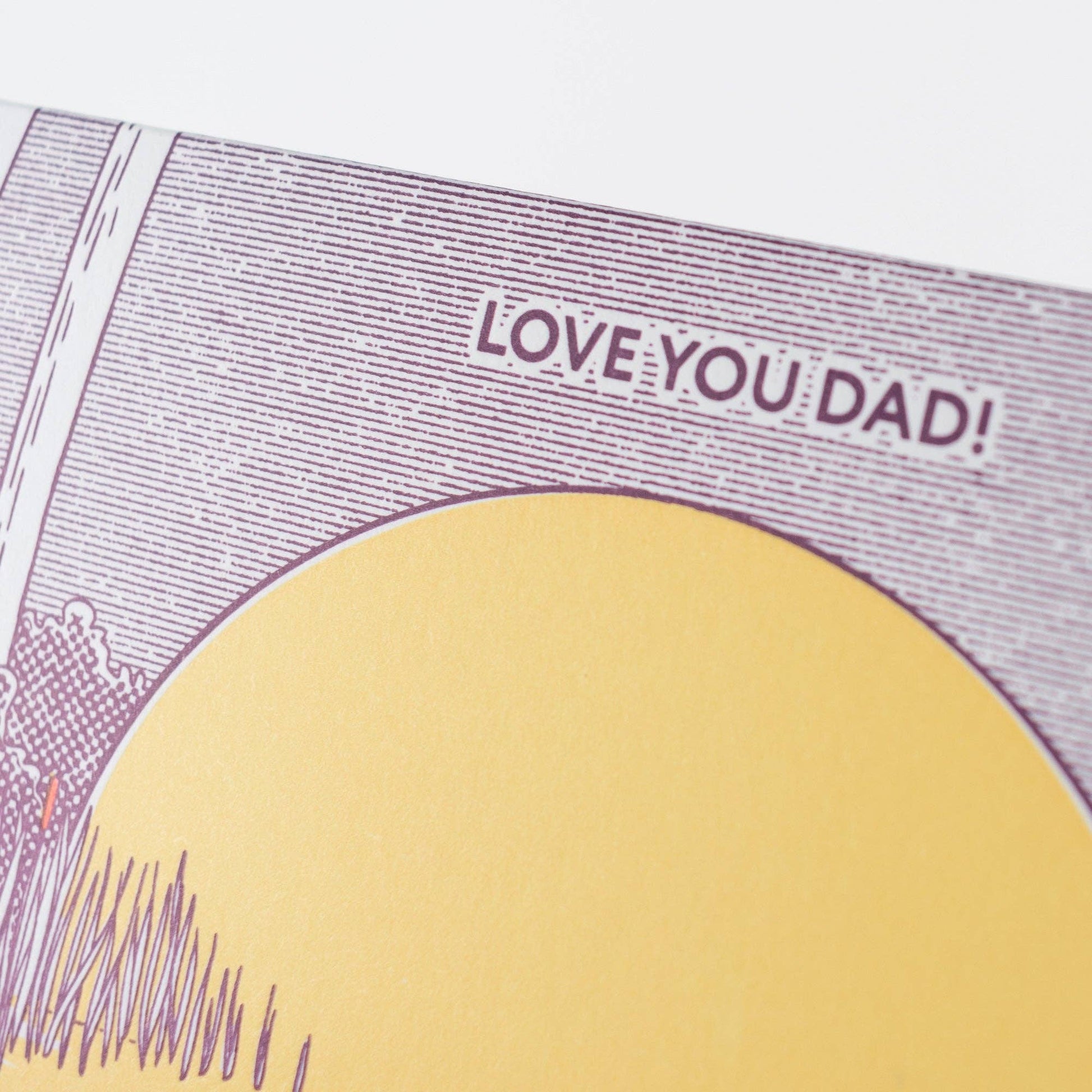 Porchlight Press Letterpress - Card: Father's Day Croc Dad Greeting Card - Agricola Street Books