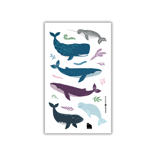Four Bears Sticker Club - A Whaley Good Day - Agricola Street Books