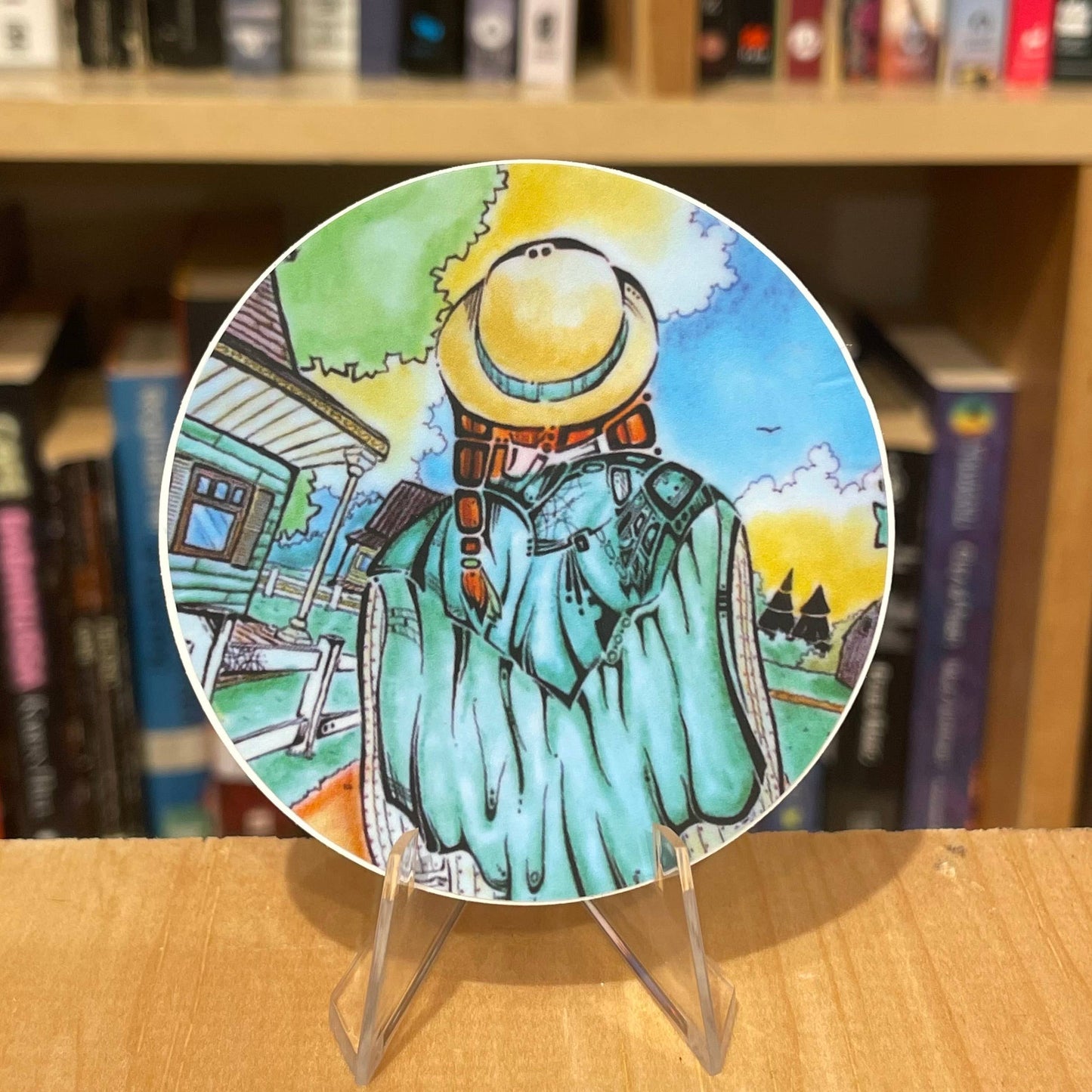 NovelTea Bookstore & Gifts - Anne of Green Gables - Book Theme Vinyl Sticker - Agricola Street Books