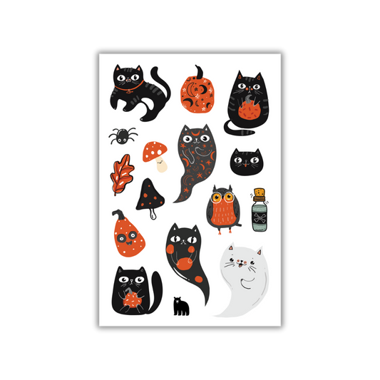Four Bears Sticker Club - Scaredy Cats - Agricola Street Books