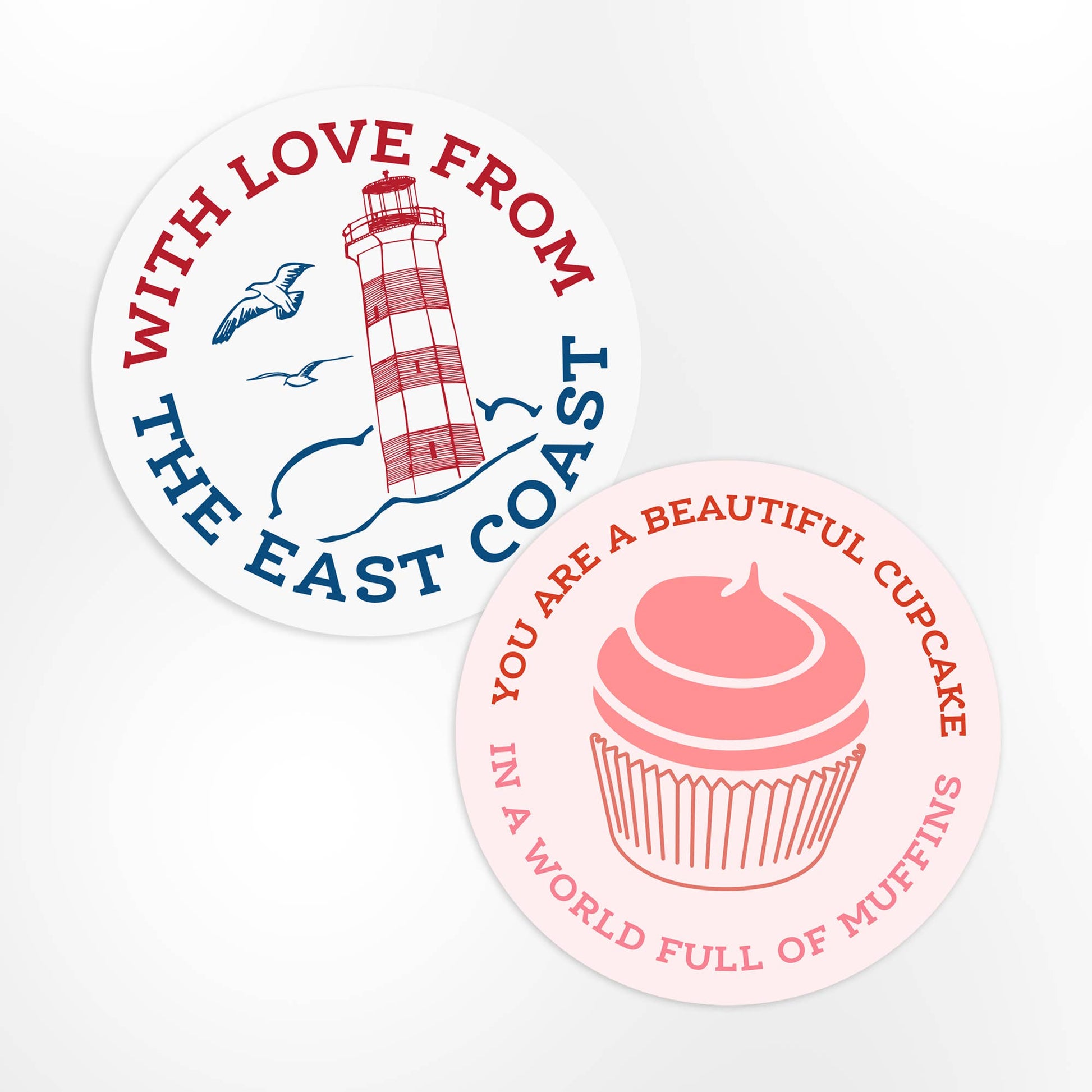 East Coast Love Sticker - Agricola Street Books