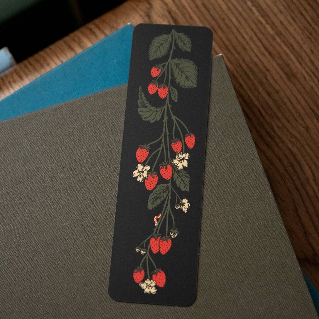 Stay Home Club - Strawberry Runner Bookmark