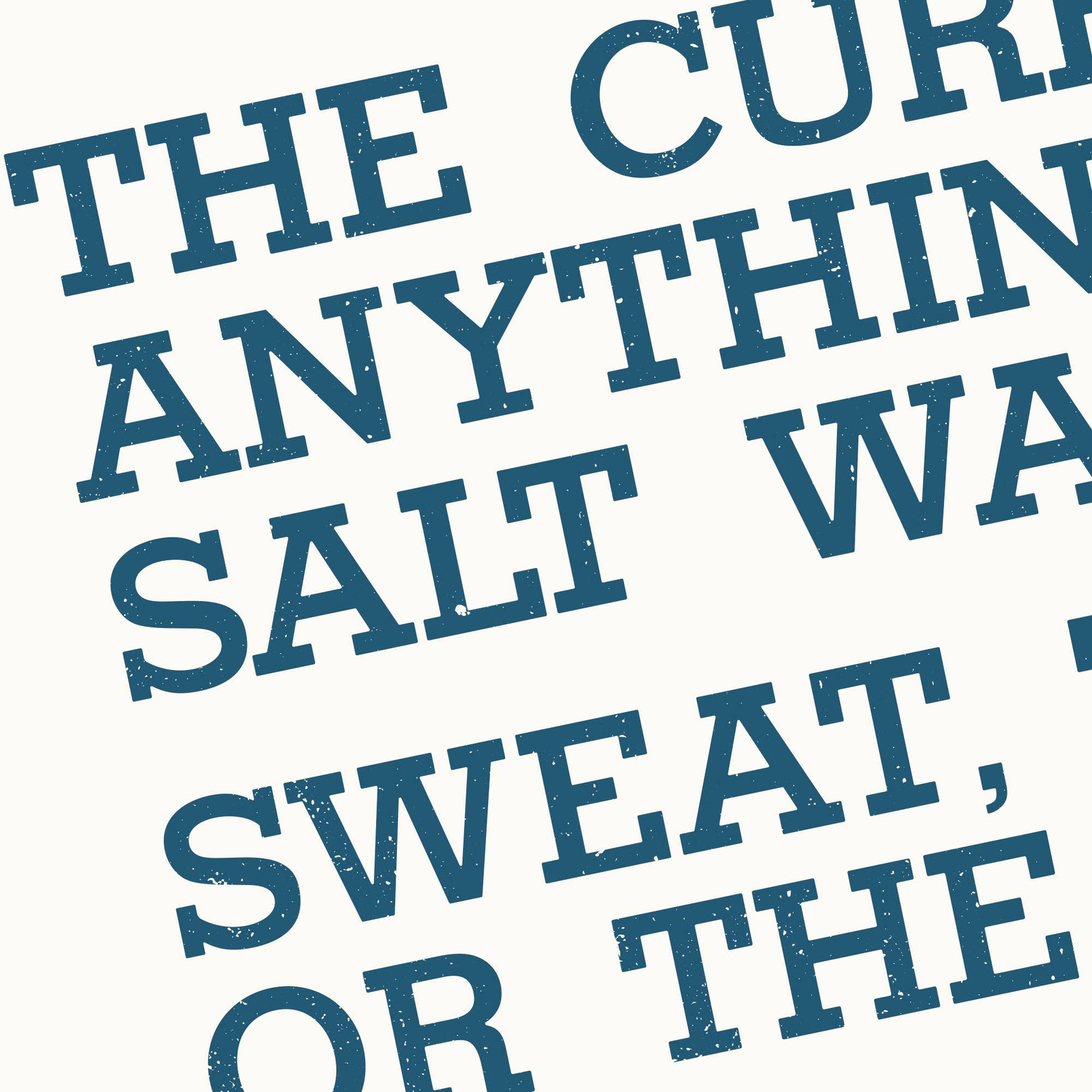 Inkwell Originals - Salt Water Sticker - Agricola Street Books