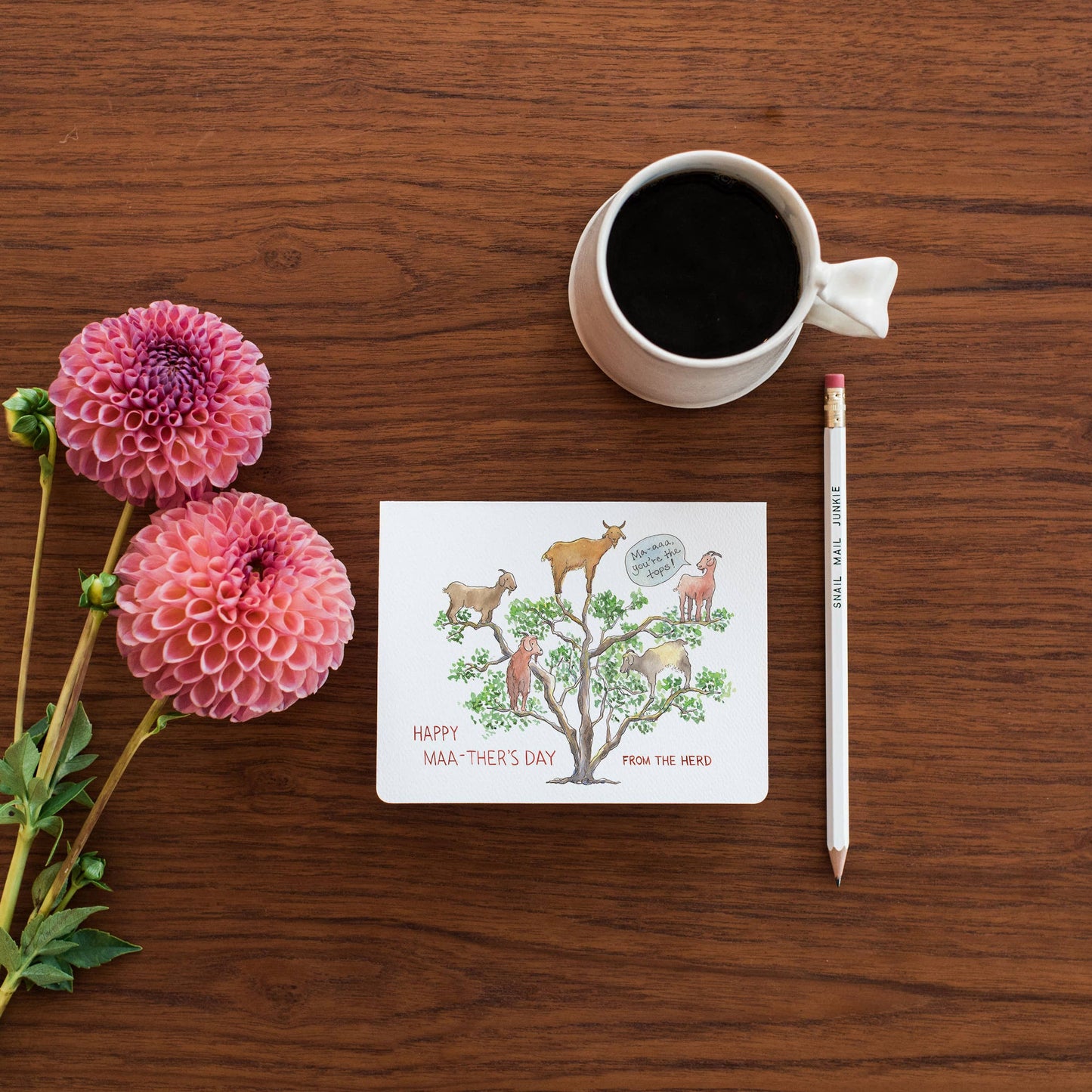 Gotamago - You're the Tops Card - Agricola Street Books