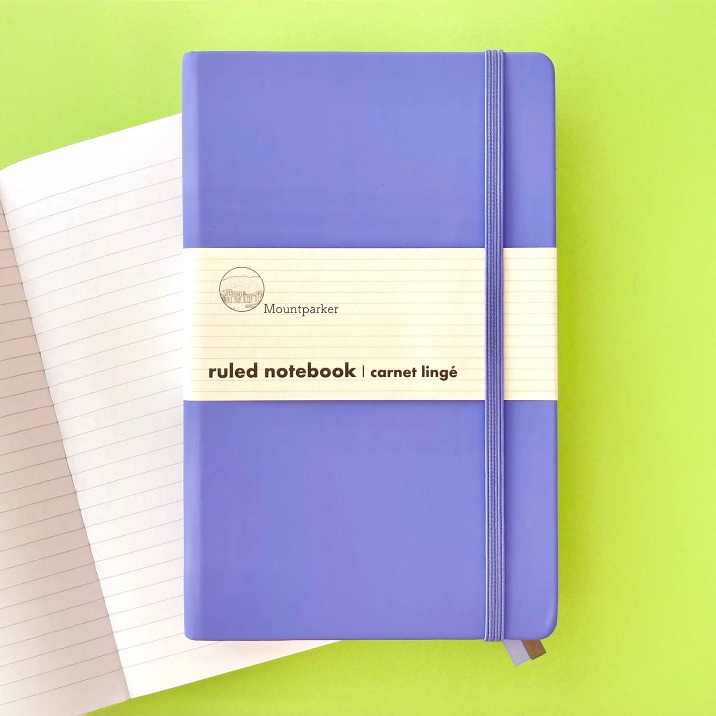Mountparker - Soft-touch Hardcover Lined Notebook