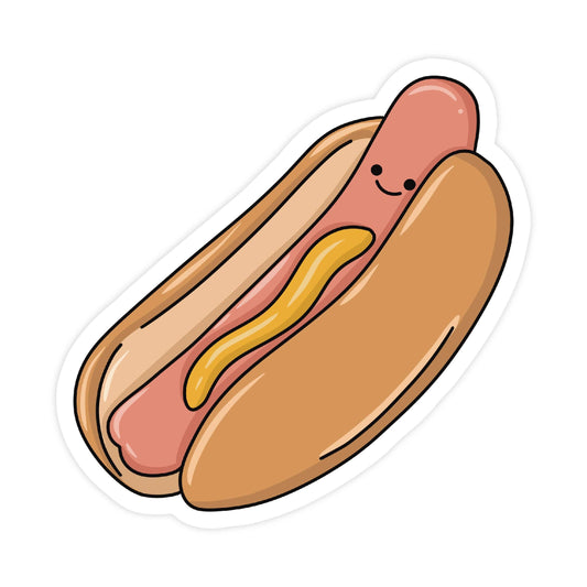 Simple Whimsy - Hot Dog Sticker