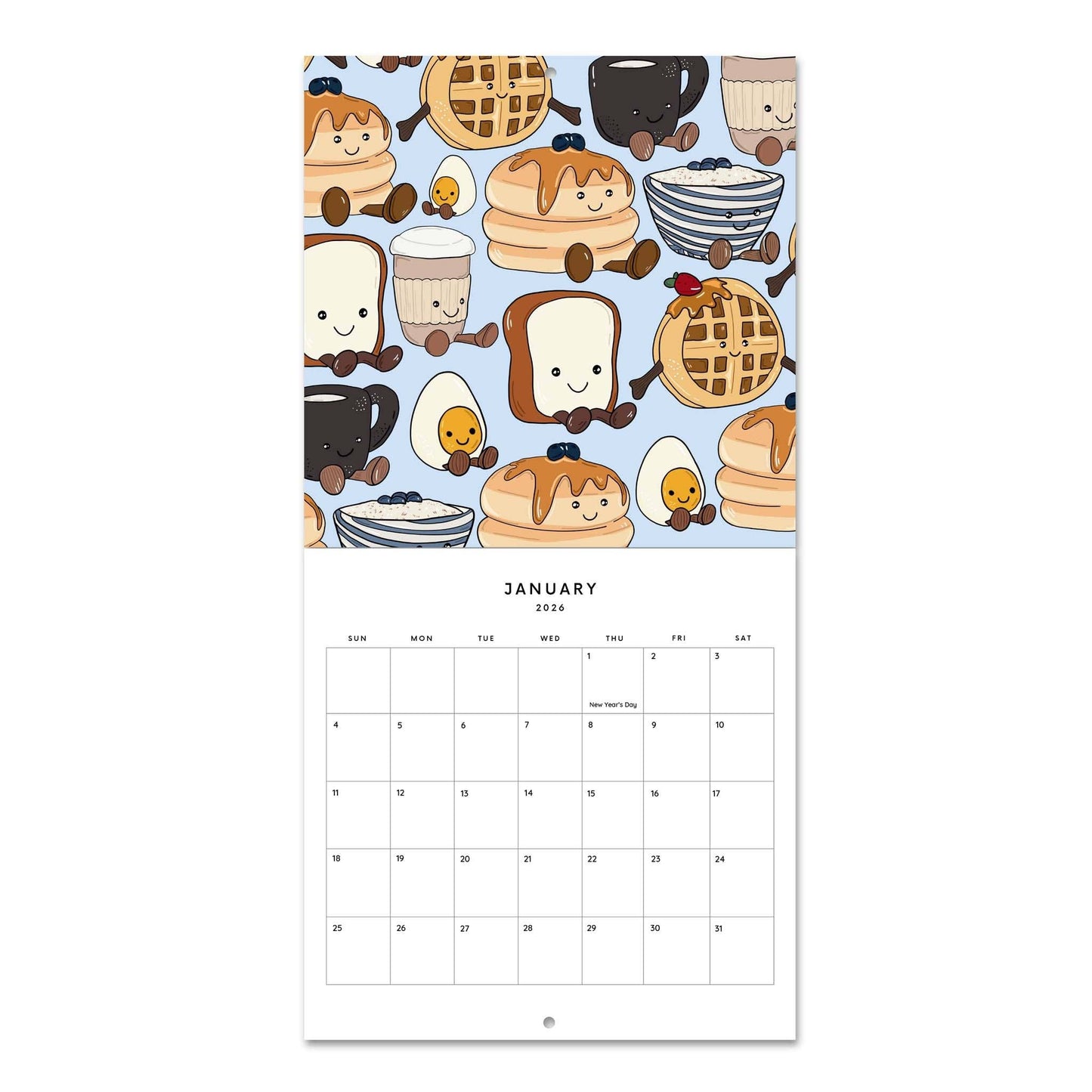 Jaybee Design - Cute Creatures 2026 Wall Calendar