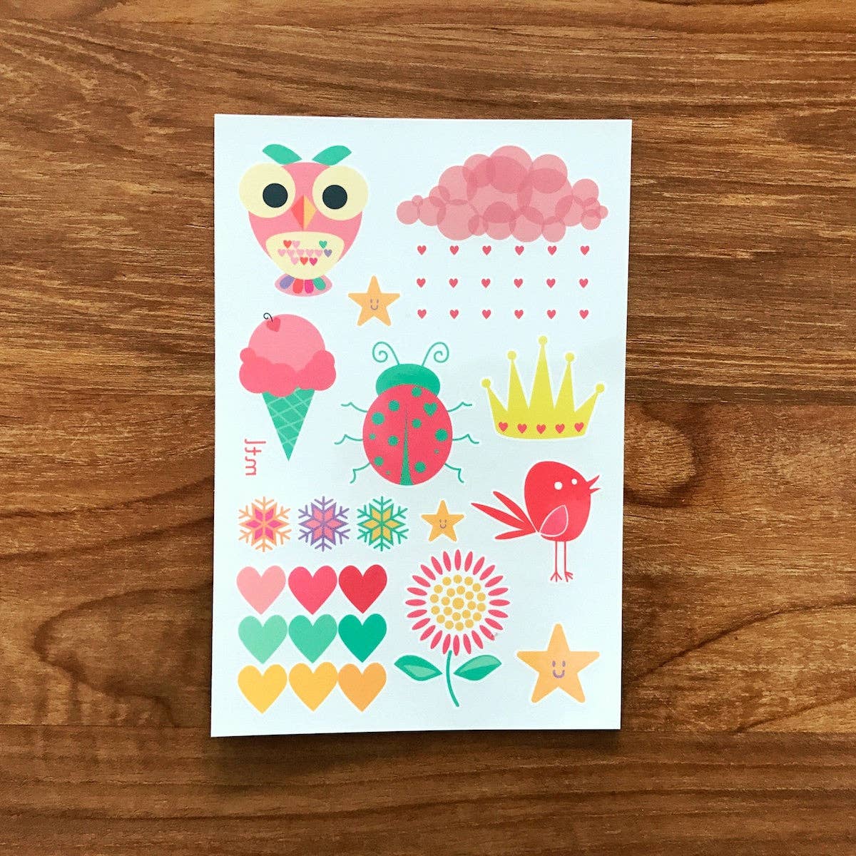 Les Tatoués - Les Doux à Lou - Temporary Tattoos