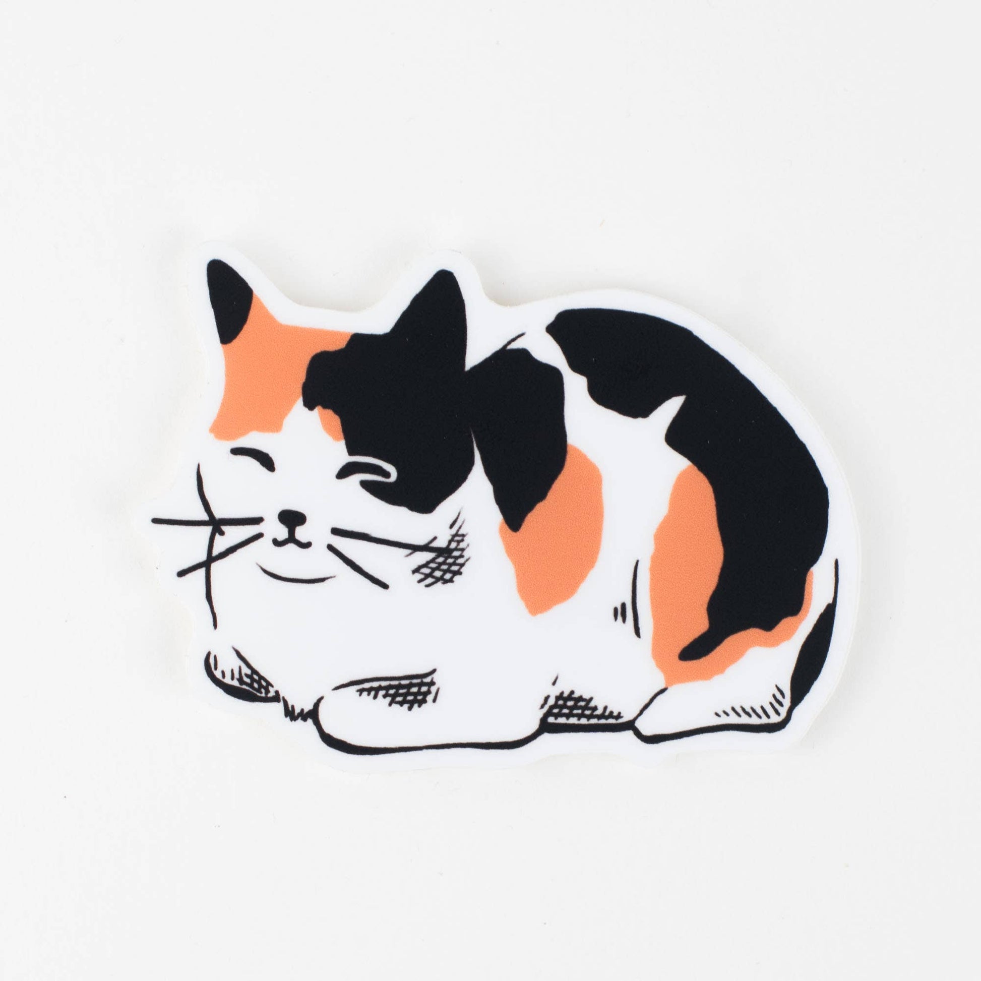 Porchlight Press Letterpress - Sticker: Loaf Cat - Agricola Street Books