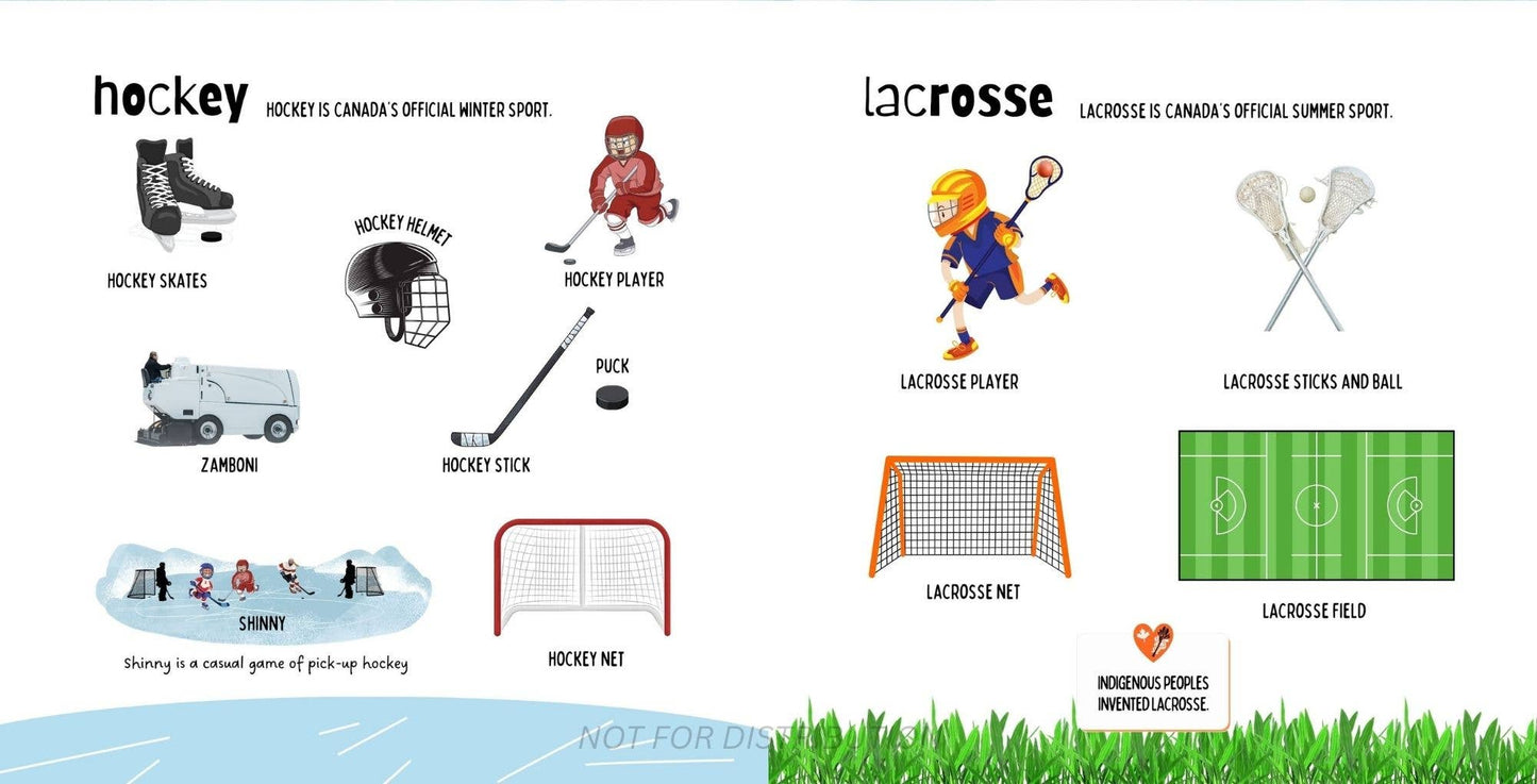 Doodle Paw Press - The Most Canadian Baby Book Ever Eh! Canada Theme Baby Book - Agricola Street Books