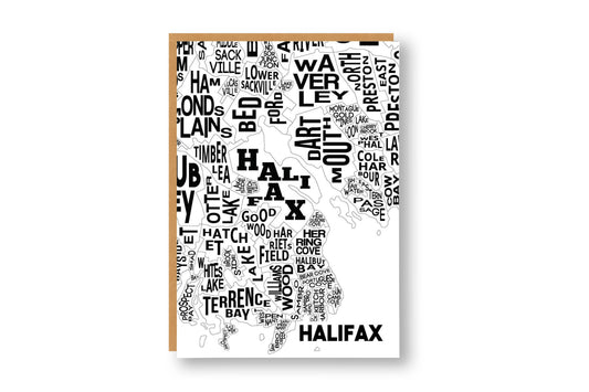 Damon D Chan - Halifax NS Neighbourhood Greeting Card