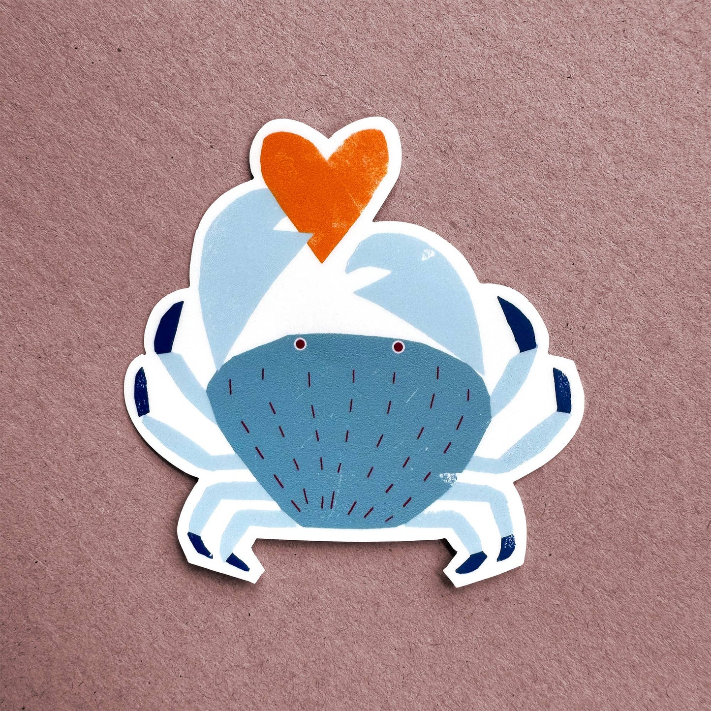 Kautzi Illustrations - Sticker Crab