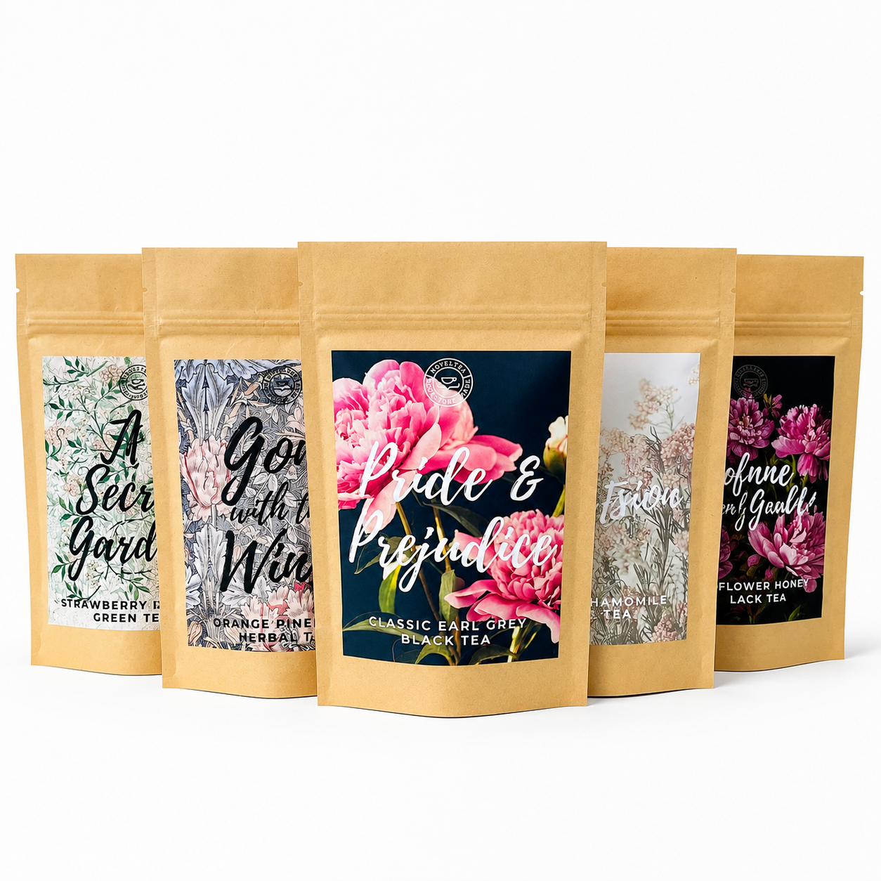NovelTea Bookstore & Gifts - Inspiré par Orgueil et Préjugés - Thé noir Earl Grey