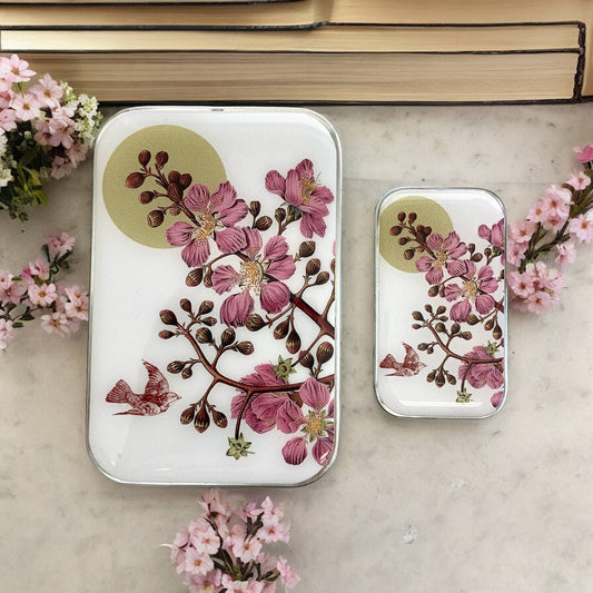 Firefly Notes - Cherry Blossom & Swallow Notions tin